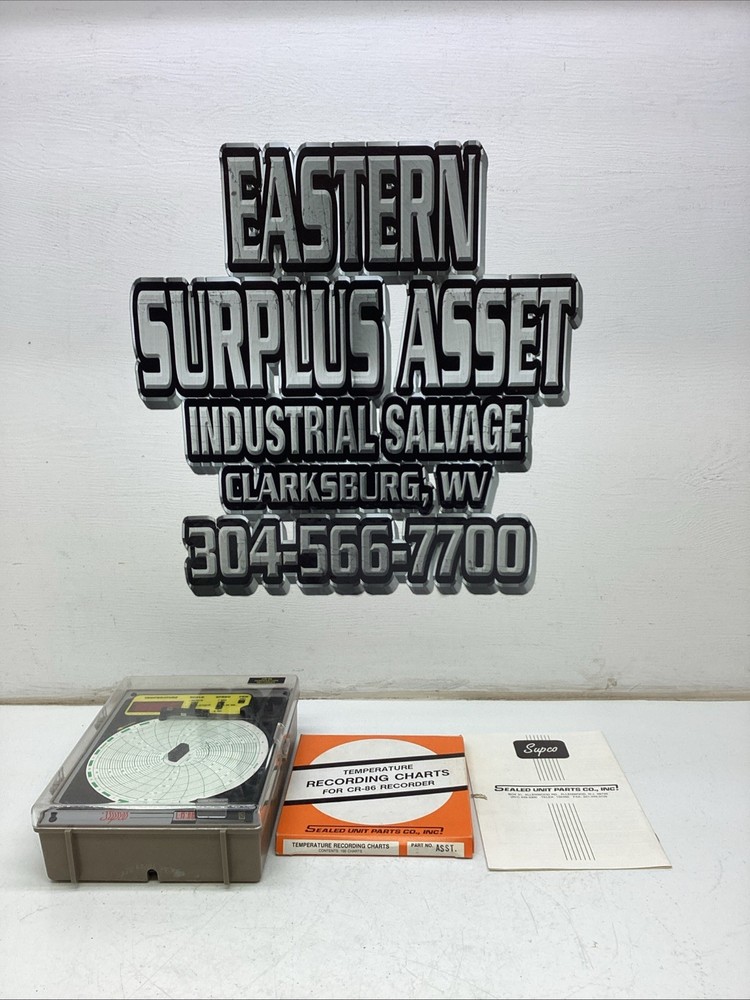 Supco CR-86 Temperature Recorder NIB