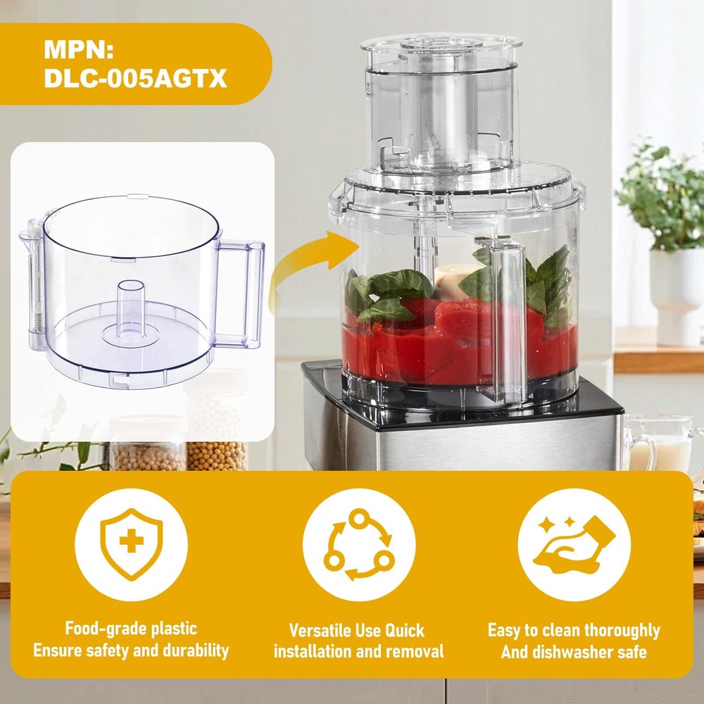 DLC-005AGTXT1 Replacement 14-Cup Food Processor Work Large,