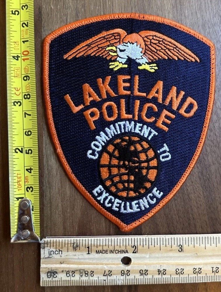 Lakeland Florida FL Police Department Patch
