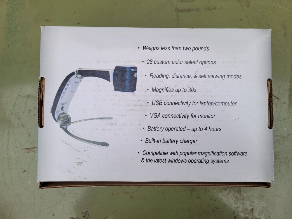 Complete in Original Box Enhanced Vision Transformer Magnifier TRVEA