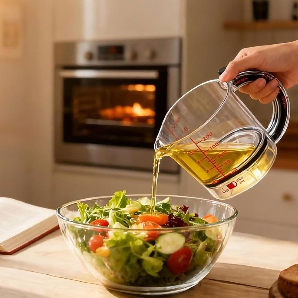 4-In-1 Adjustable Measuring Cup - Multi-Functional up Cup Measuring Cup, with Ad