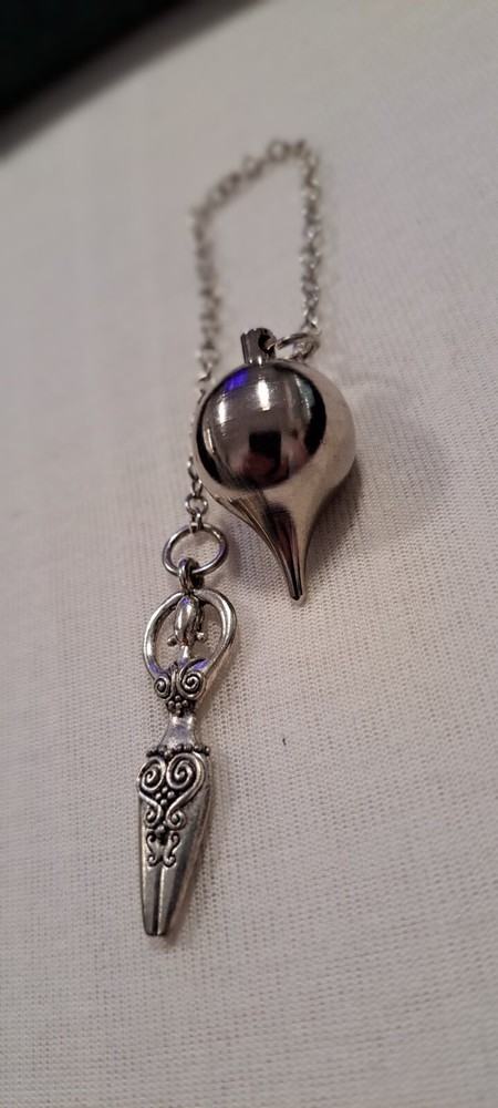 Moon Goddess Silver Pendulum