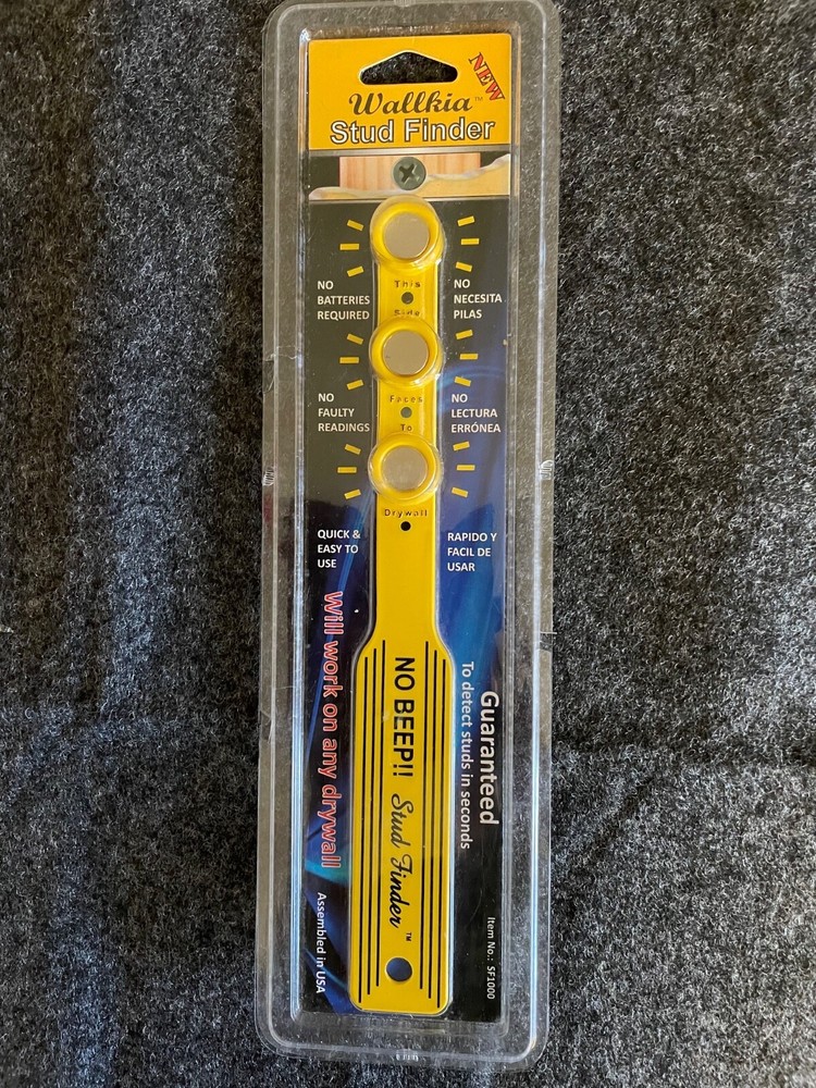 Walkia Stud Finder, No Batteries Required