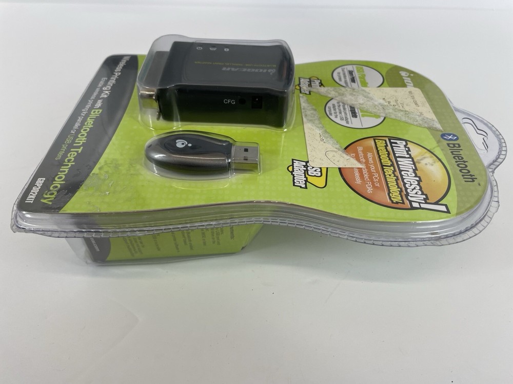 iogear Wireless Printing Kit Bluetooth GBP302KIT Combo Print Adapter Kit