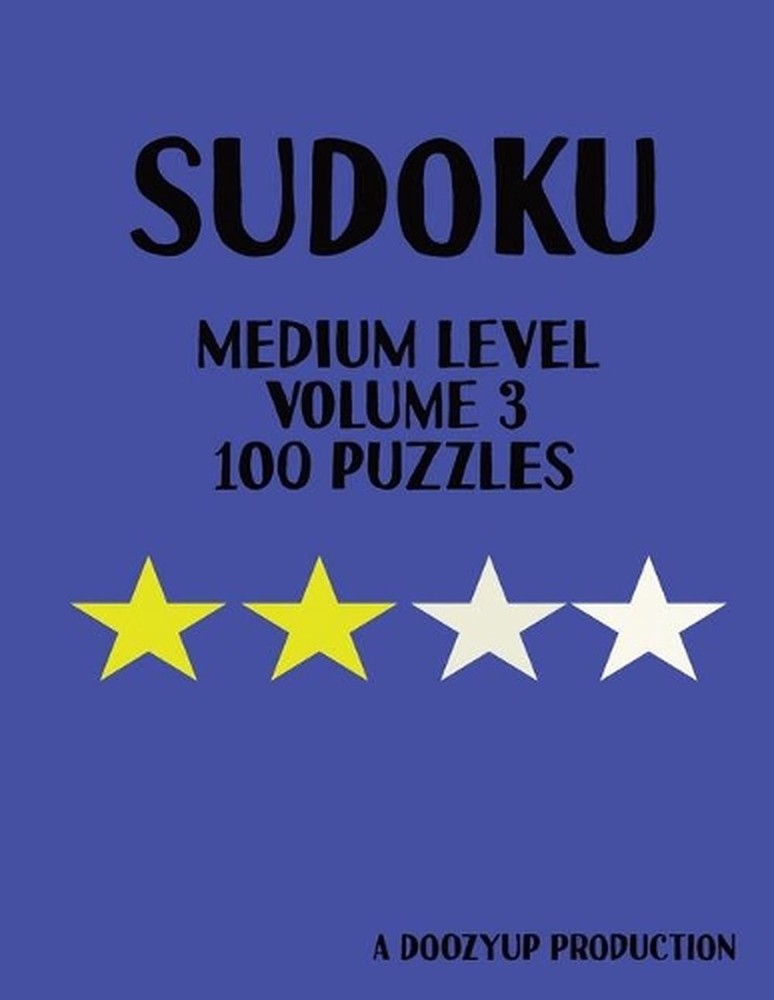 100 medium level sudoku puzzles volume 3