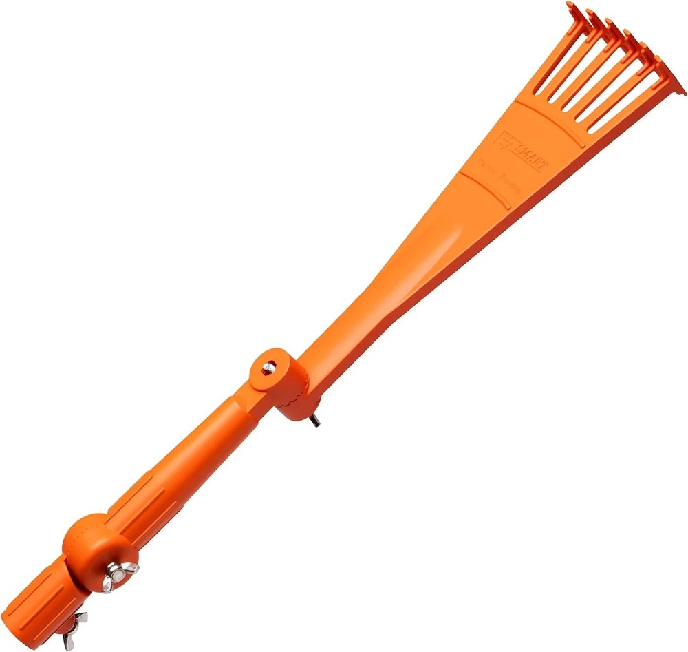 Mini Rake Head – Gutter Rake Tool Removing Leaves & Debris from Roofs Gutters
