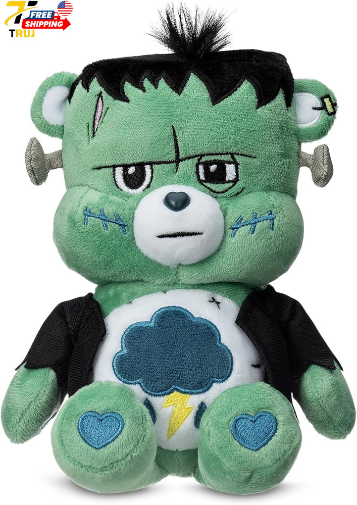 Care Bears Universal Monsters 9" Fun Size Plush Grumpy Bear as Frankenstein