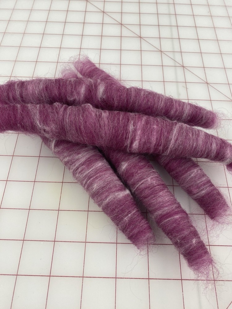 Angora Rolags | Corridale•Angora Custom Blend 4oz! Easy To Spin