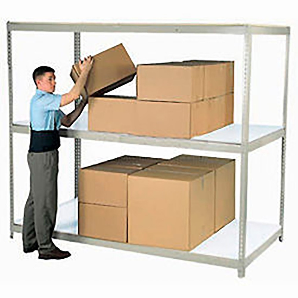 Global Industrial Additional Shelf With Laminated Deck 60"W x 48"D Gray