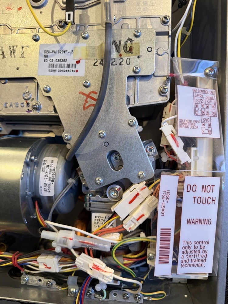 Rinnai RH180 Tankless Unit REU-VA1320WF-US - Error 63 sold As-Is (#2)