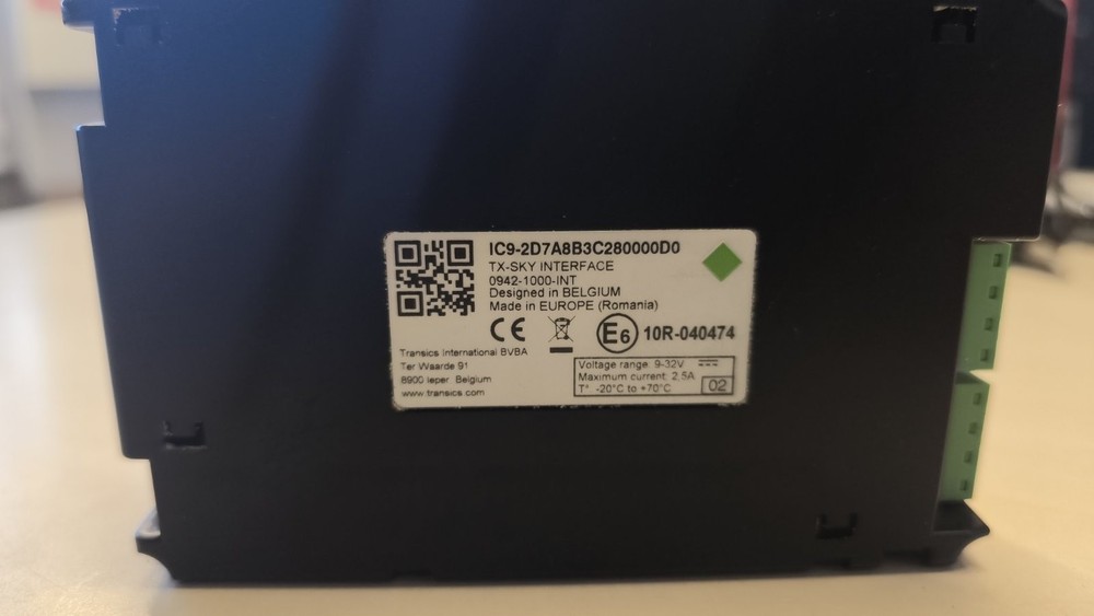 TRANSICS TX-SKY On-board Computer