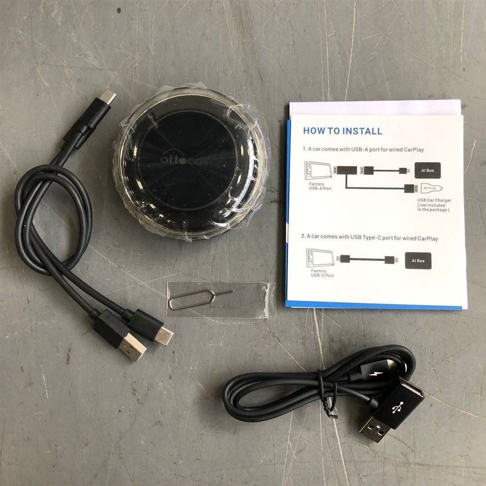OTTOCAST PICASOU 2 CARPLAY & ANDROID AUTO AI USB ADAPTER