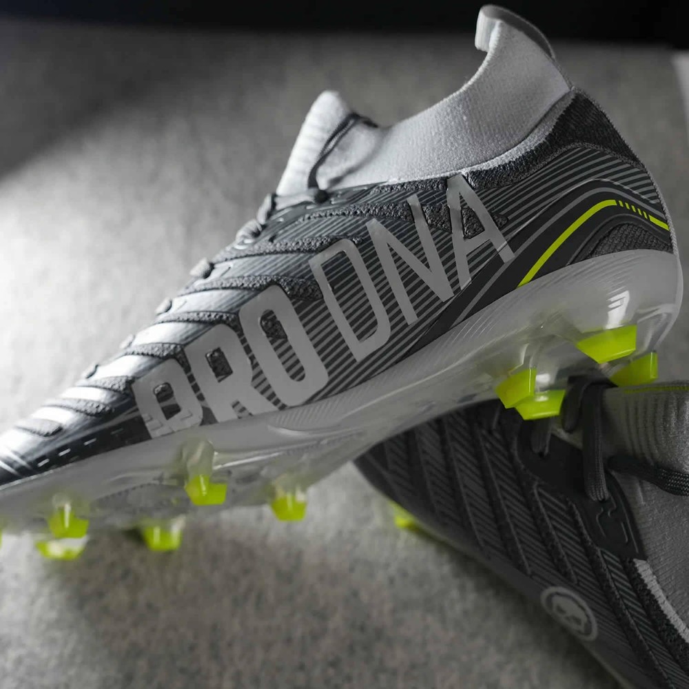 Infamous Pro DNA Voltrax Cleats - Grey - Size 10