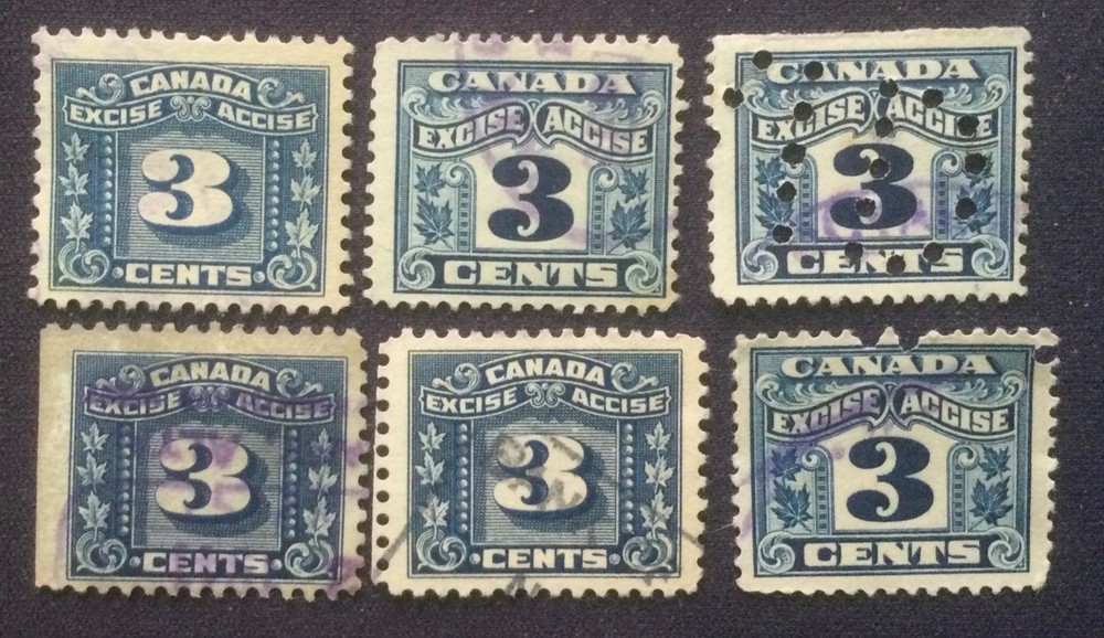 Canada used Stamp Lot # 3B