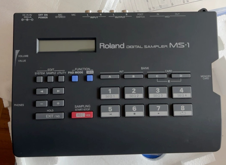 1pcs Roland MS-1 Sampler