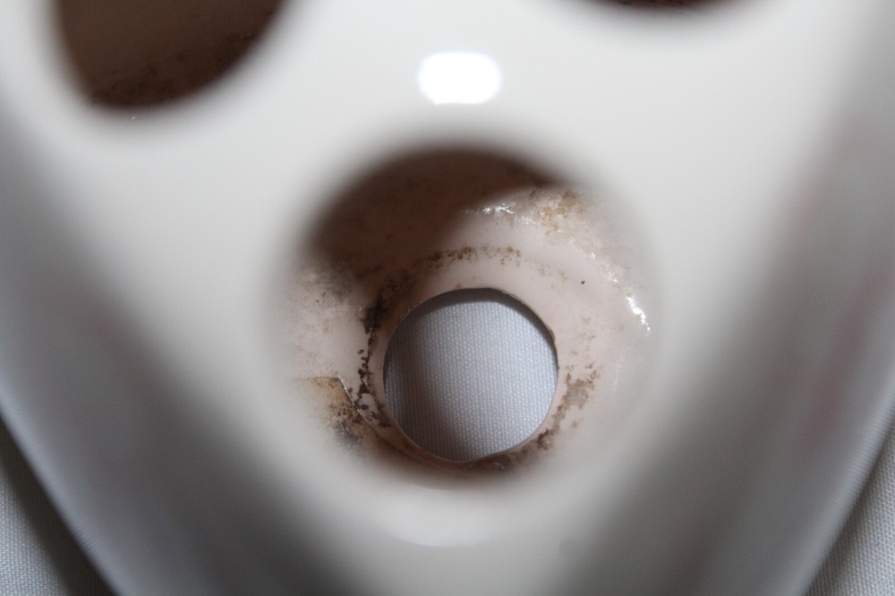 Ceramic Floral Toothbrush Holder