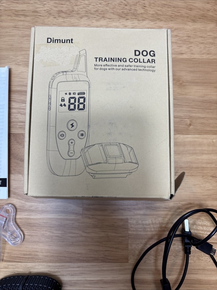 Dimunt Dog Training Collar New Open Box
