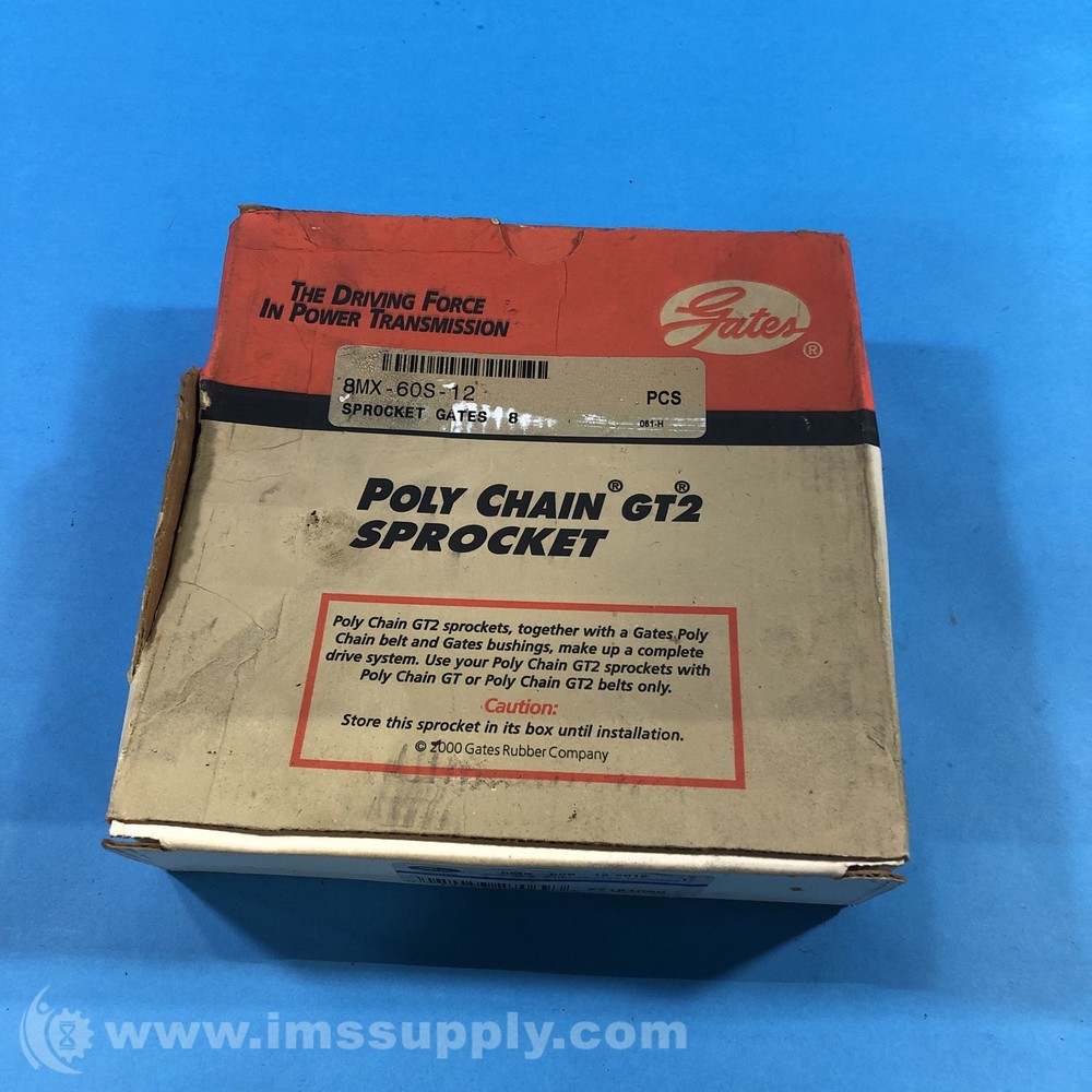 Gates 8MX-60S-12 Belt Sprocket FNFP