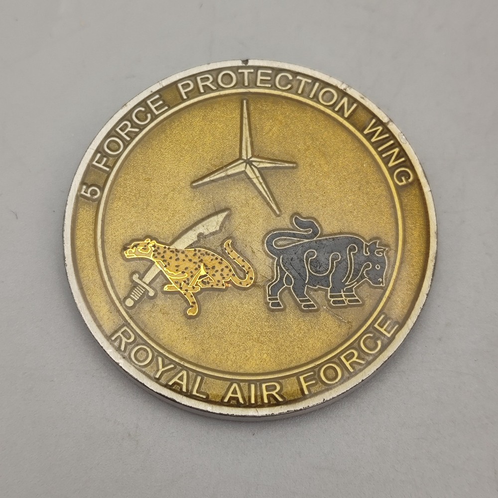 5 Force Protection Wing Royal Air Force Challenge Coin