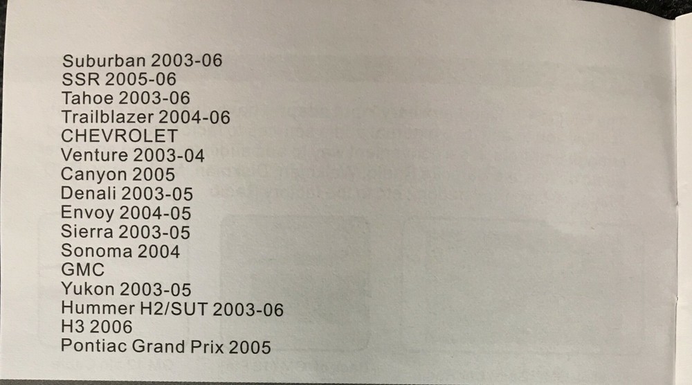 AXXESS AIP-GM02-ID iPOD Auxiliary Input