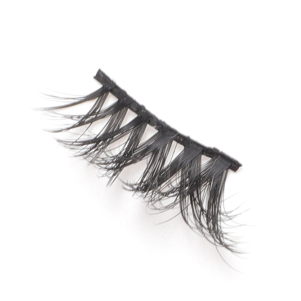 Dense False Eyelashes for Makeup Black J13 10 Pair
