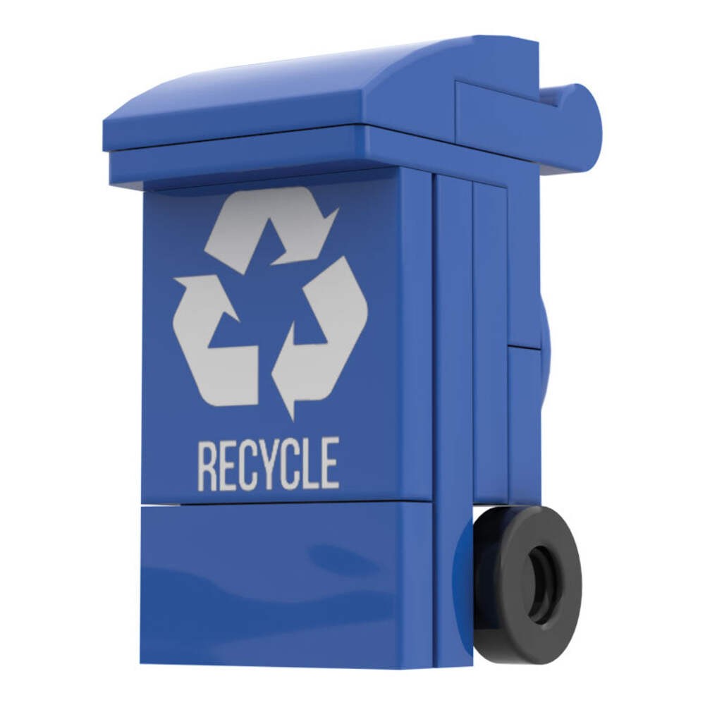 Custom Recycle Bin / Trash Can - B3 Customs