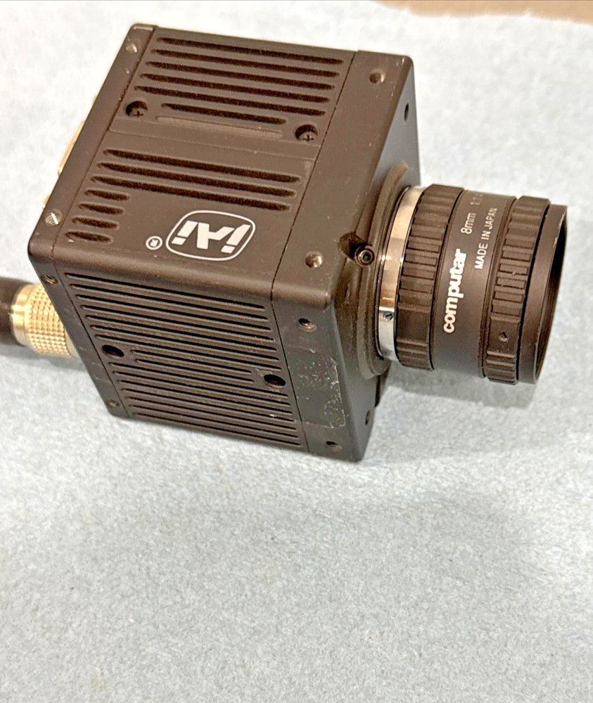 JAI BB-141GE Camera WITH Computar Adjustable Lense 8mm 08D