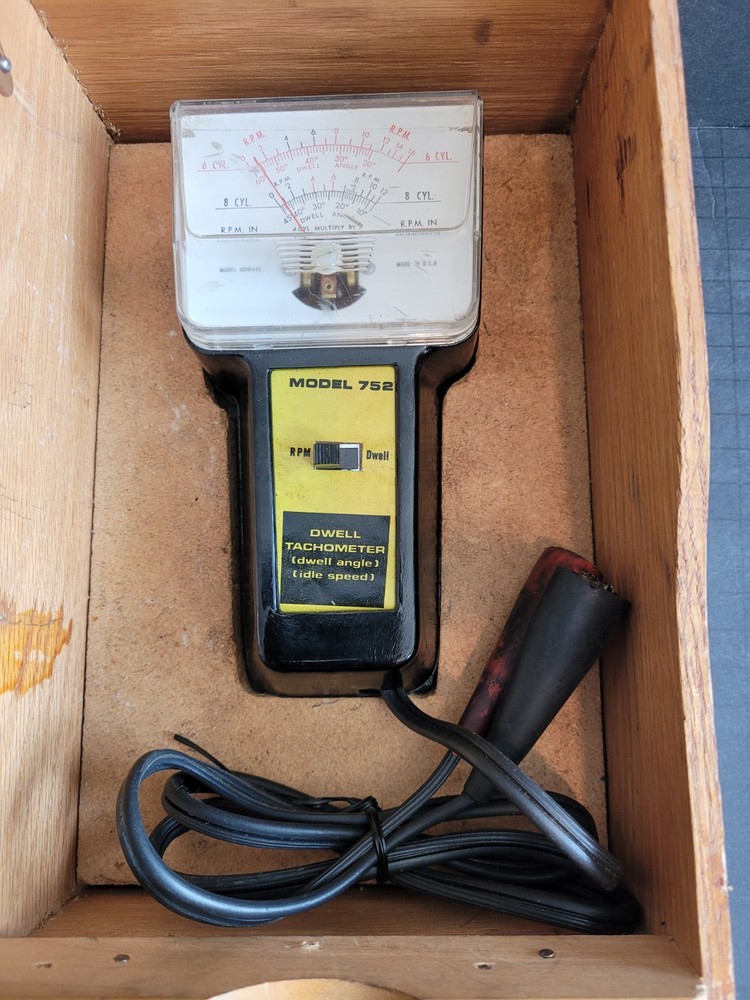 Hanson-Hawk Dwell Tachometer - Model 752 - Untested