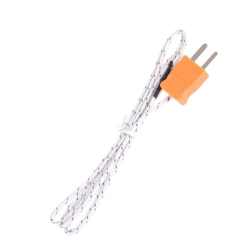 K Type For Digital Thermometer Compatible Temperature Probe at Meter Length