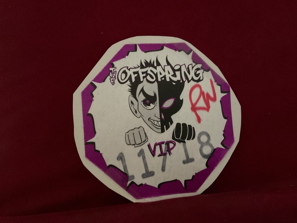 OFFSPRING 2000 Backstage Pass VIP