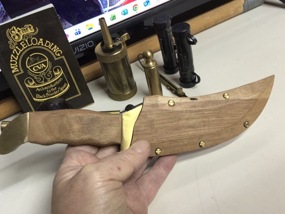 CVA Connecticut Bowie Knife & Muzzle loading Starter Kit Accessories