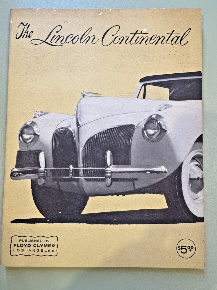 The Lincoln Continental, 1922 and beyond