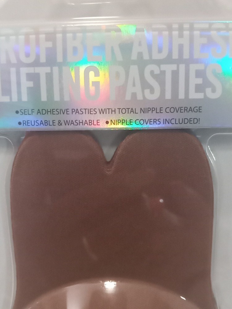 True - Rue21 Microfiber Adhesive Lifting Pasties L/XL - Deep