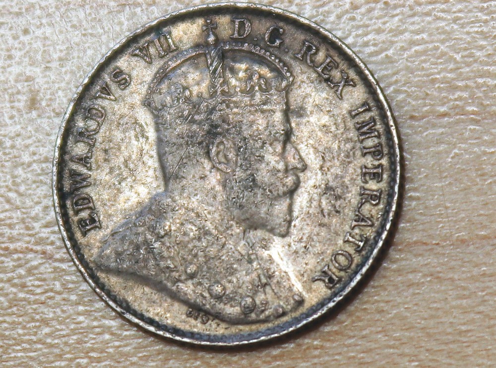 1906 Canada 5 Cents Silver
