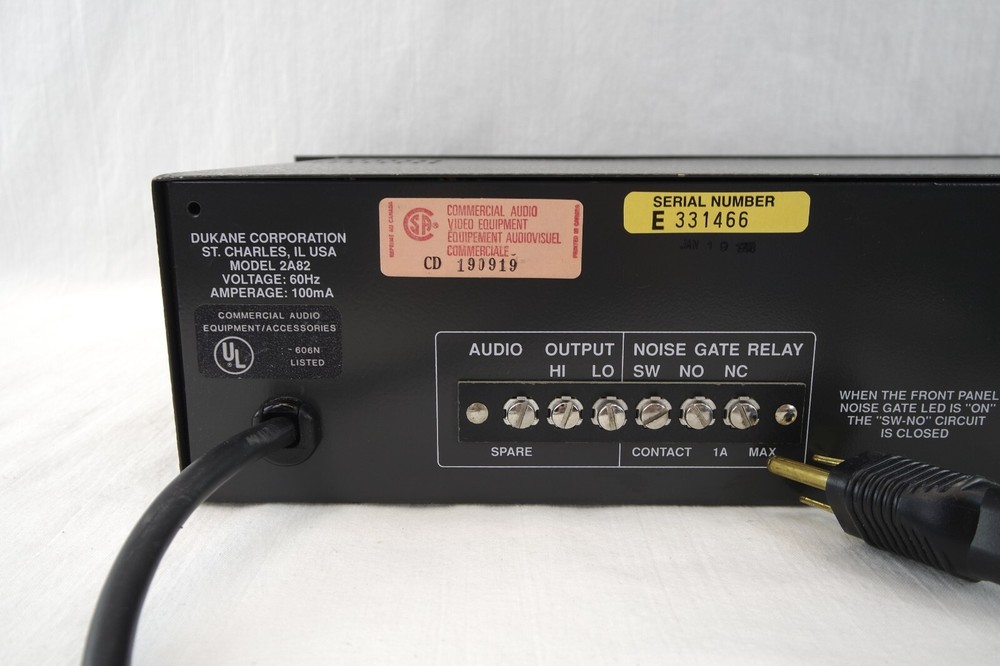 VTG Dukane 2A82 Compressor | Rack Mount, Fully Tested ncz