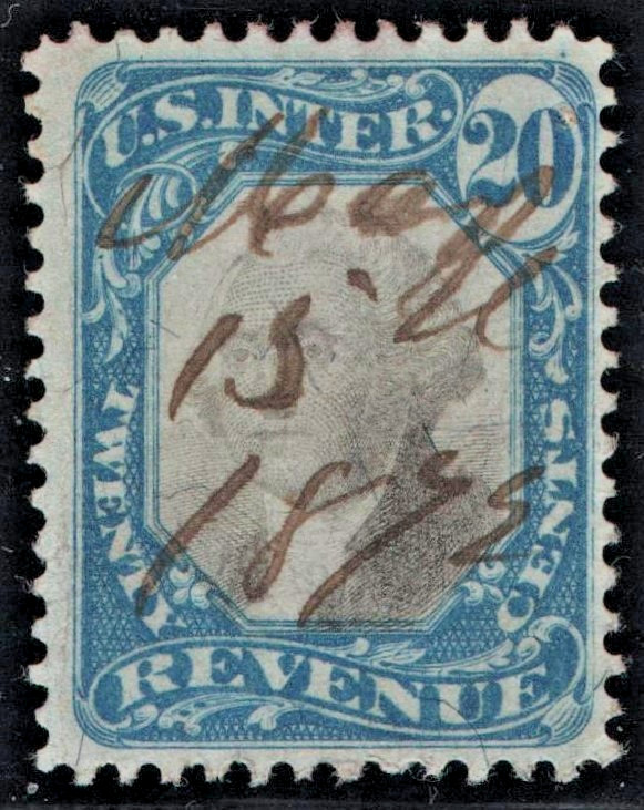 U.S. Revenue Stamp - R111 - Nice date cancel