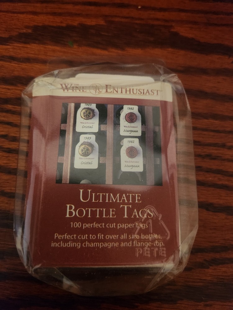 Wine Enthusiast Ultimate Bottle Tags