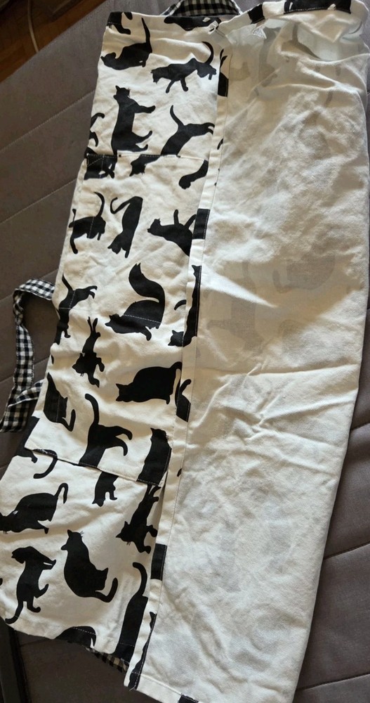 Cat Print Apron
