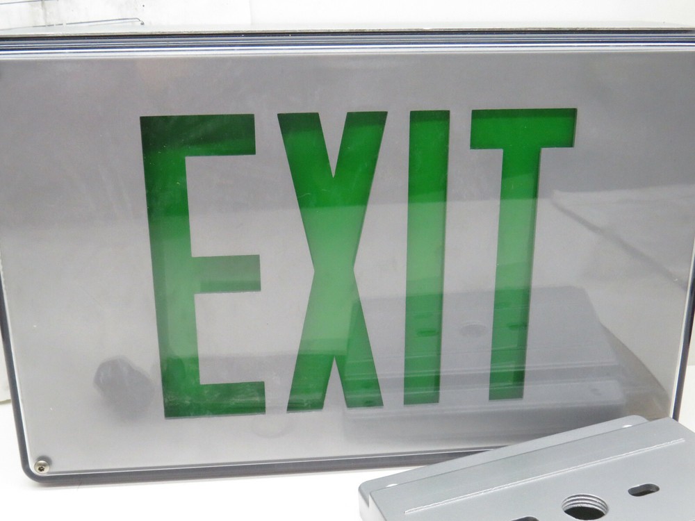 Evenlite CDWACG1CN Fortezza Heavy Duty Wet Location Emergency LED Exit Sign