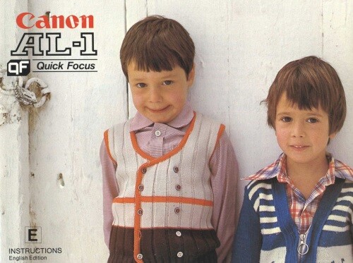 Canon AL-1 Quick Focus Instruction Manual