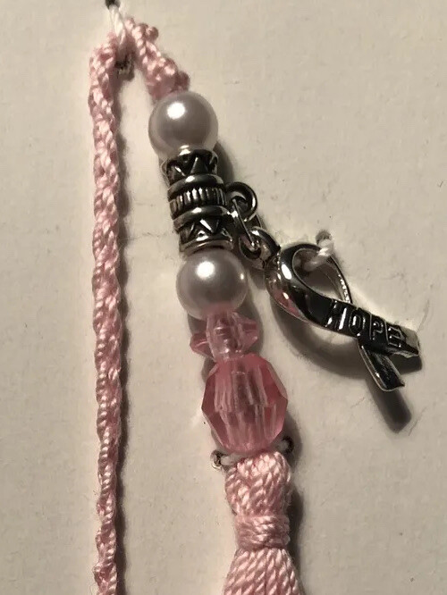 Breast Cancer Ribbon Bookmark