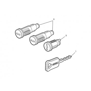 Volvo Truck 23054130 Lock Kit