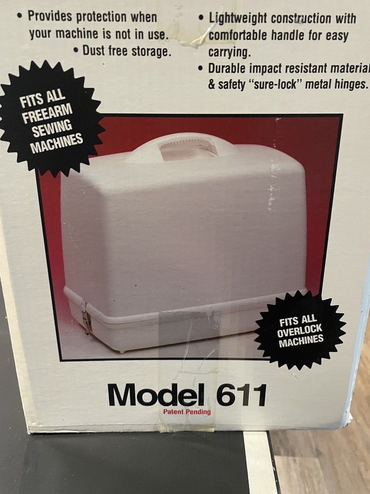 Singer Sewing Machine Carry Case White Still In Box Never Used