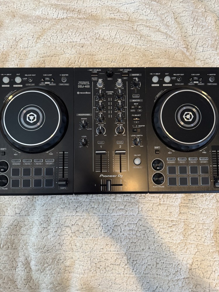 Pioneer DJ DDJ-400 Double Deck Controller - Black