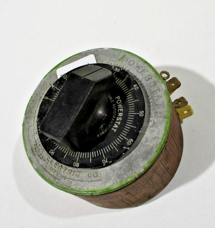 Superior Variac Electric Powerstat 10B Variable Autotransformer