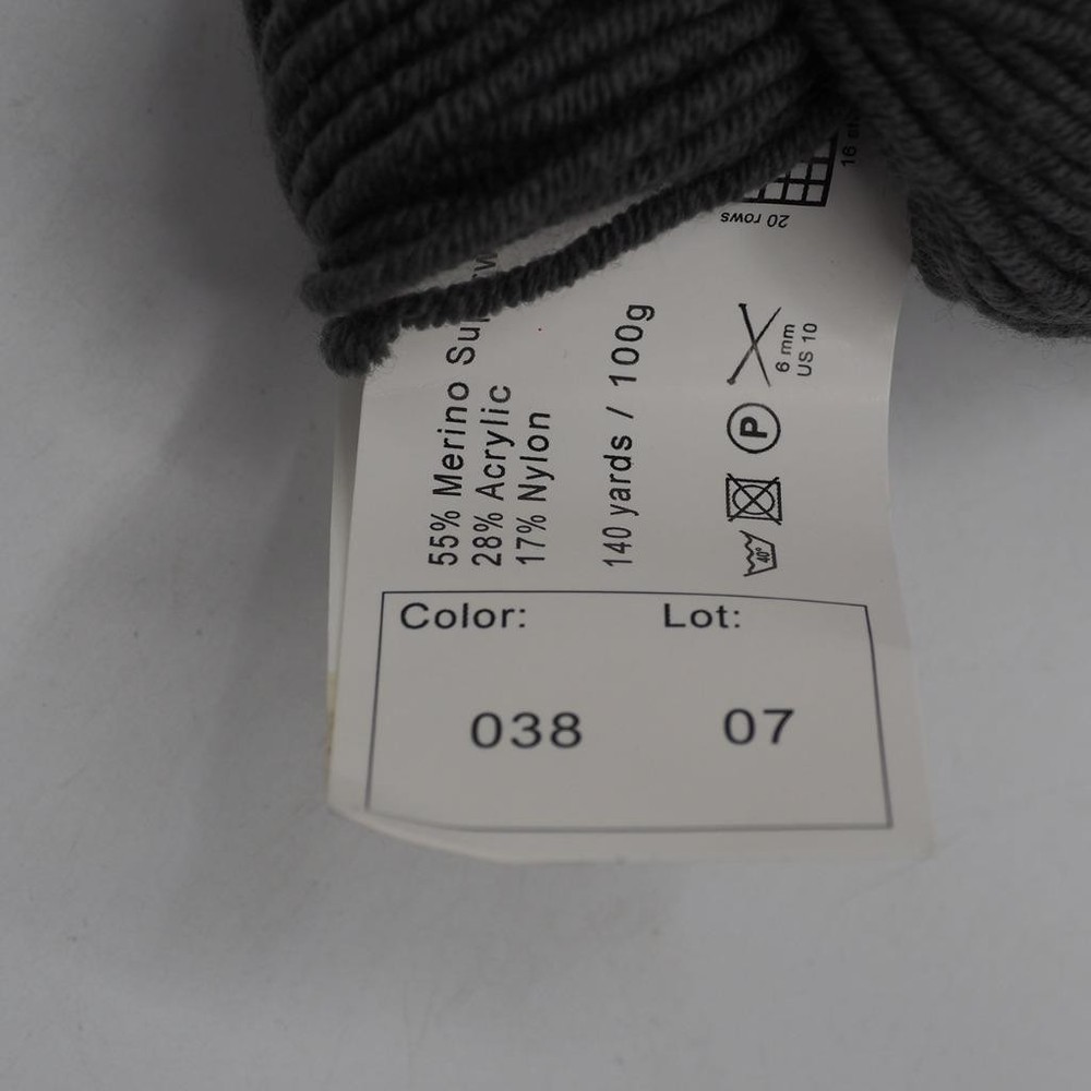 Hikoo Simpliworsted Yarn 038 Seattle Sky