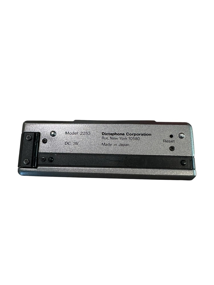 Dictaphone Model 2253 Handheld Voice Processor Recorder & Cassette
