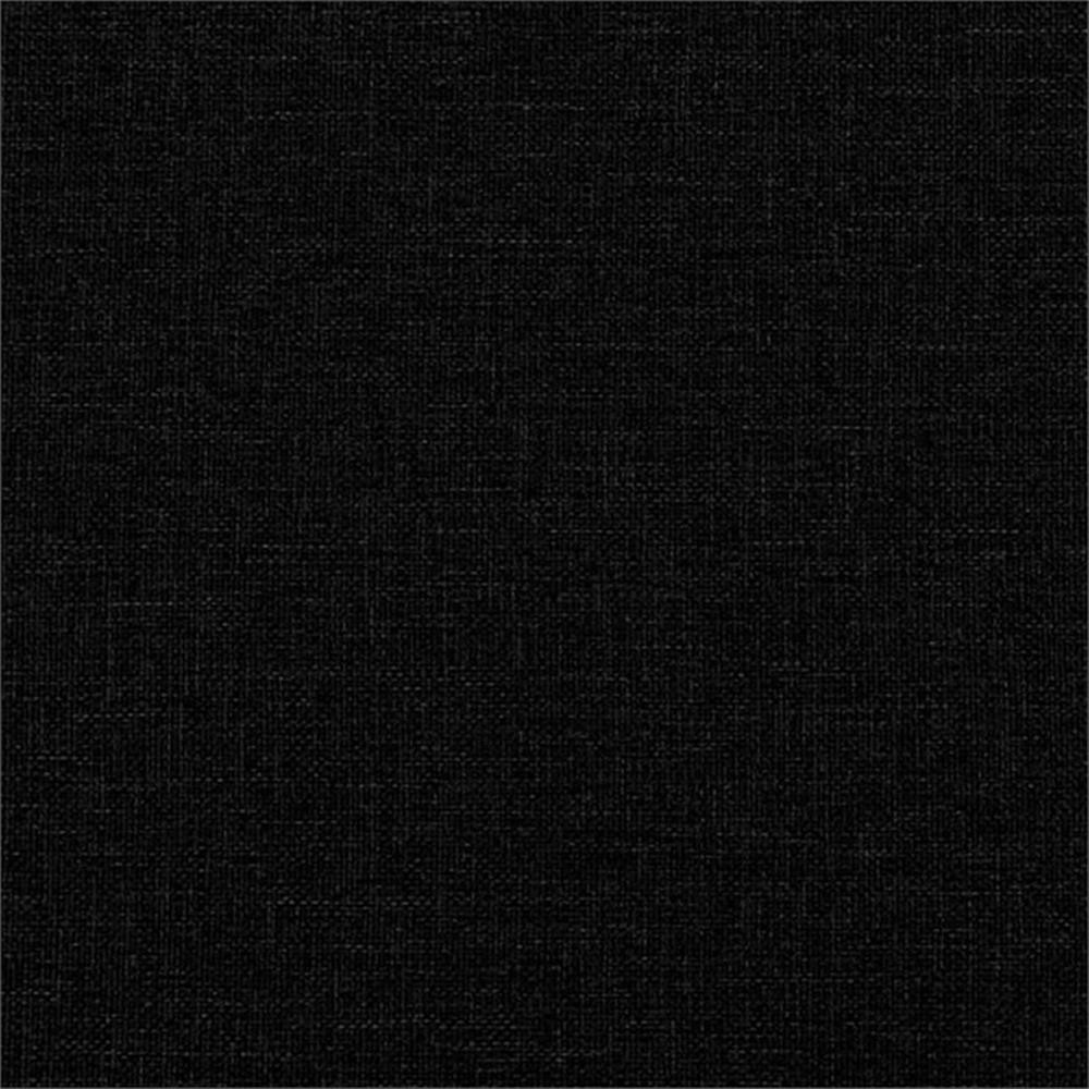 Bowery Hill 3-Seater Rectangular Durable Sofa in Black Polyester