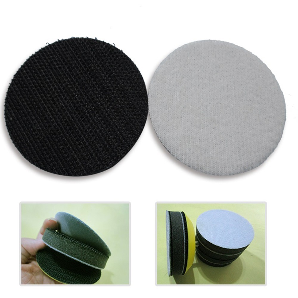 75mm(3) X 12mm Sponge Interface Interface Pad Layer Hook&Loop Power Tools Parts