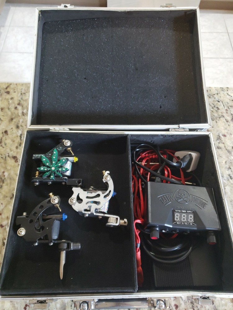 Tatoo Equipment with pot leaf motor